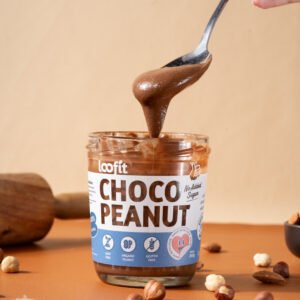 Choco Peanut selai kacang loofit